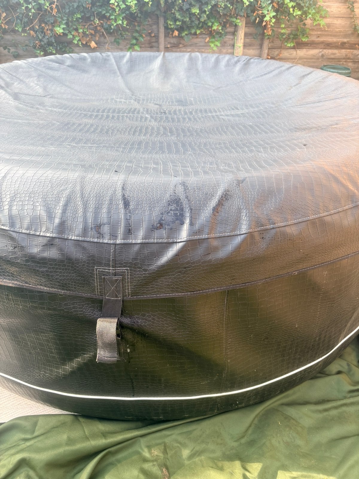 NetSpa Boa opblaasbare jacuzzi 5-6 personen, Tuin en Terras, Ophalen, Gebruikt, Afdekzeil, Opblaasbaar