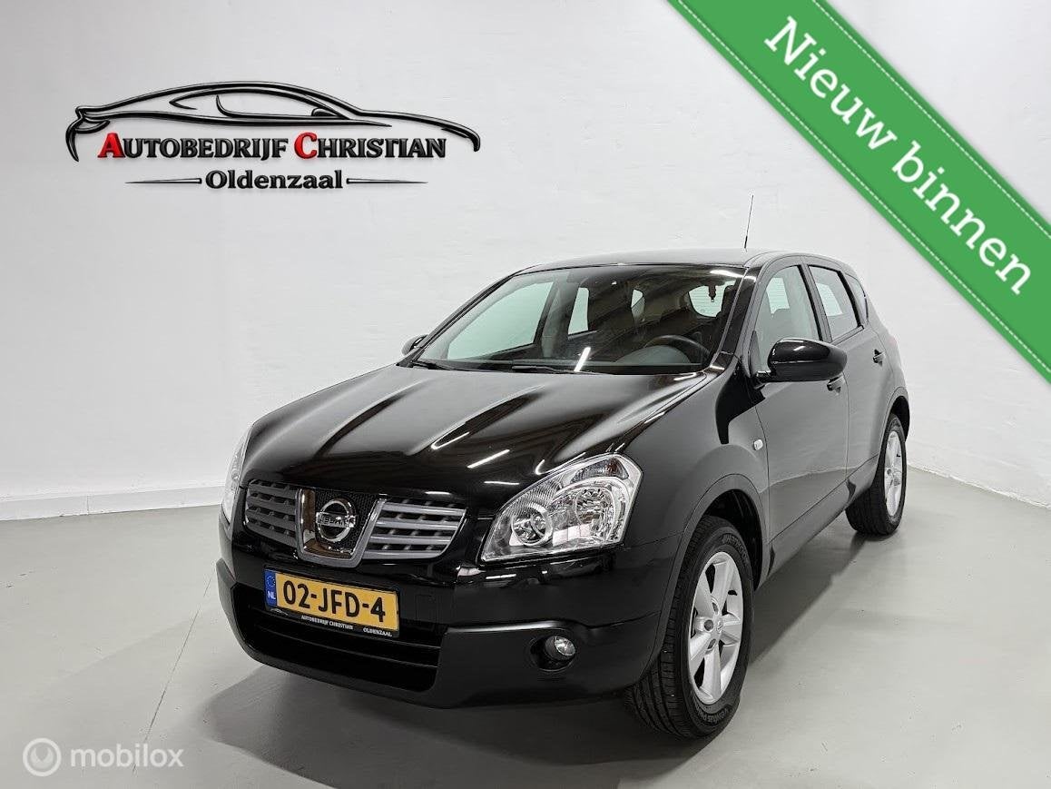 Nissan Qashqai 2.0 Acenta | CLIMA | TREKHAAK, Auto's, Voorwielaandrijving, Gebruikt, 4 cilinders, Zwart