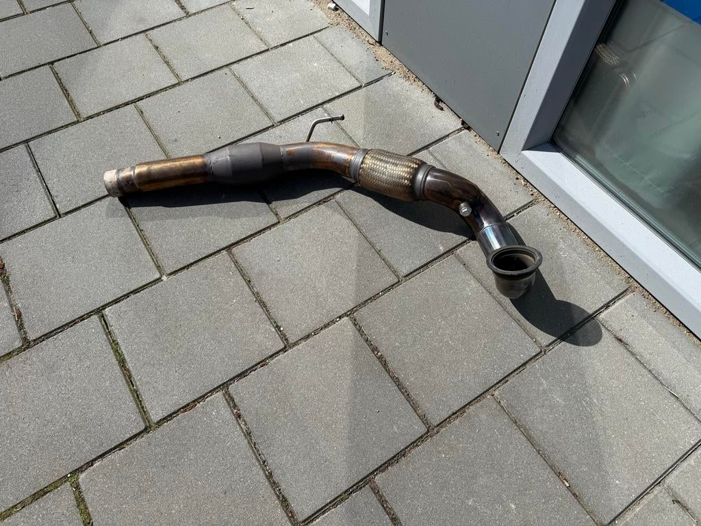 Gebruikte Downpipe met sport katalysator Golf GTI 7.5, Auto-onderdelen, Uitlaatsystemen, Volkswagen, Gebruikt, Ophalen