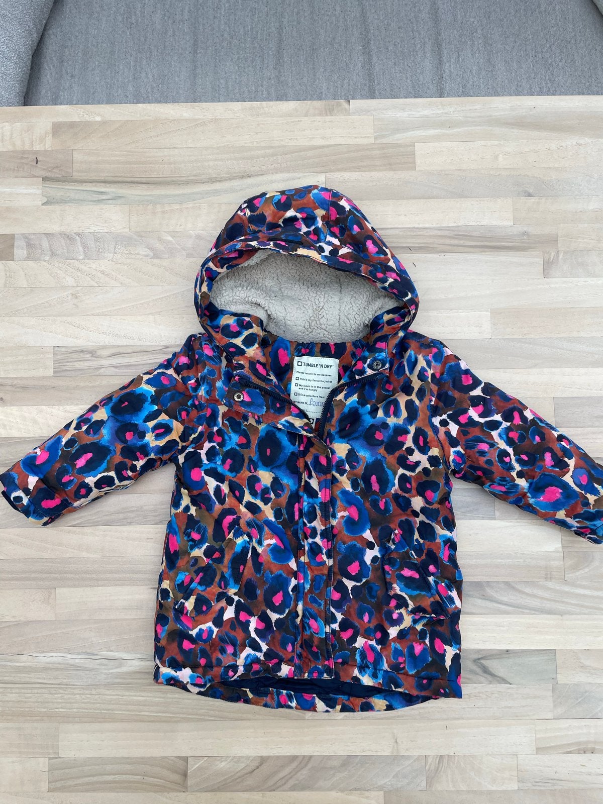 Tumble 'n Dry winterjas voor meisjes, maat 92, Ophalen of Verzenden, Gebruikt, Meisje