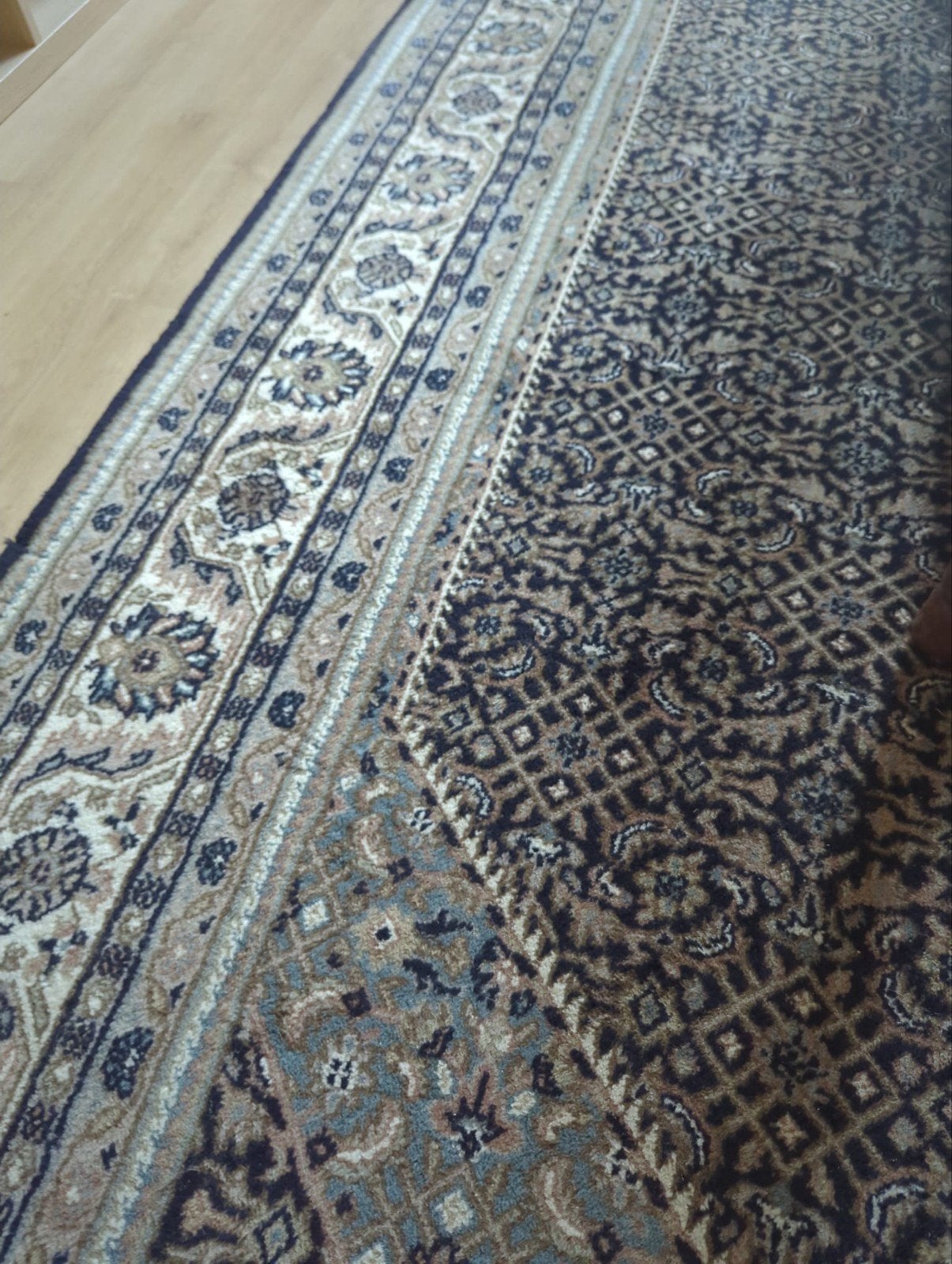 PERZISCH TAPIJT ZEER MOOI EN ORGINEEL, Ophalen, Blauw, 150 tot 200 cm, 200 cm of meer