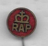 EMAILE R.A.P. FIETS SPELD, Verzamelen, Speldjes, Pins en Buttons, Ophalen of Verzenden, Gebruikt, Transport, Speldje of Pin