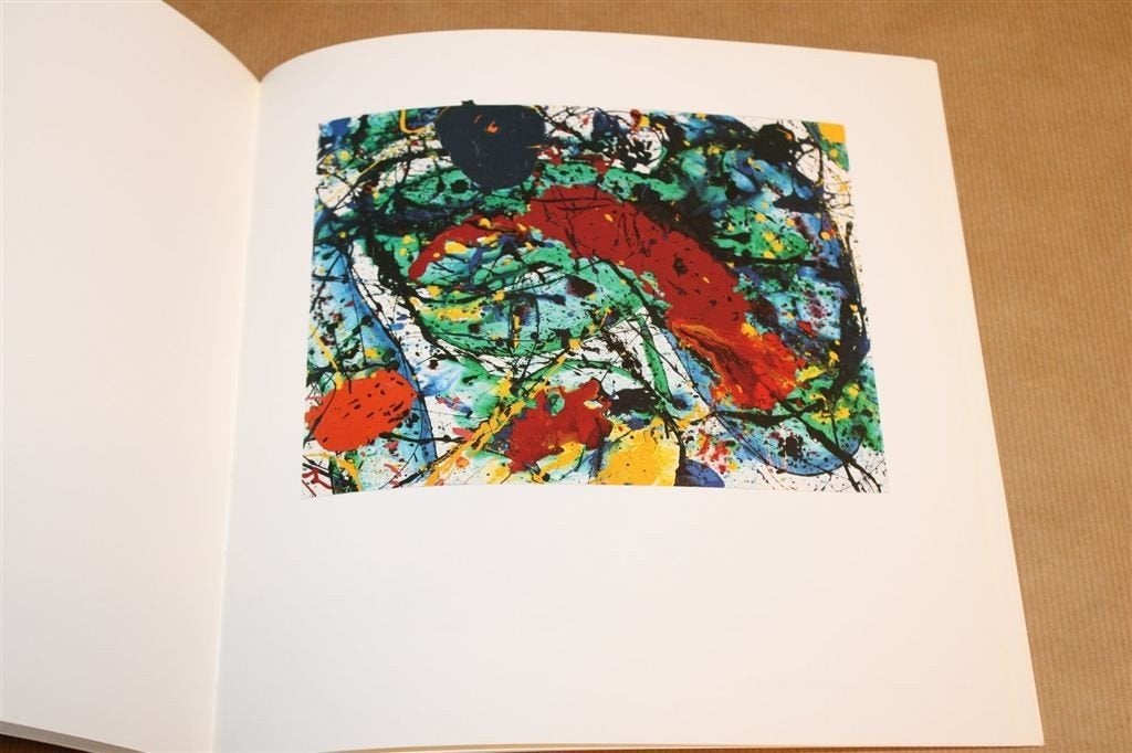 Sam Francis – Kleurrijke catalogus schilderijen, Ophalen of Verzenden, Gelezen