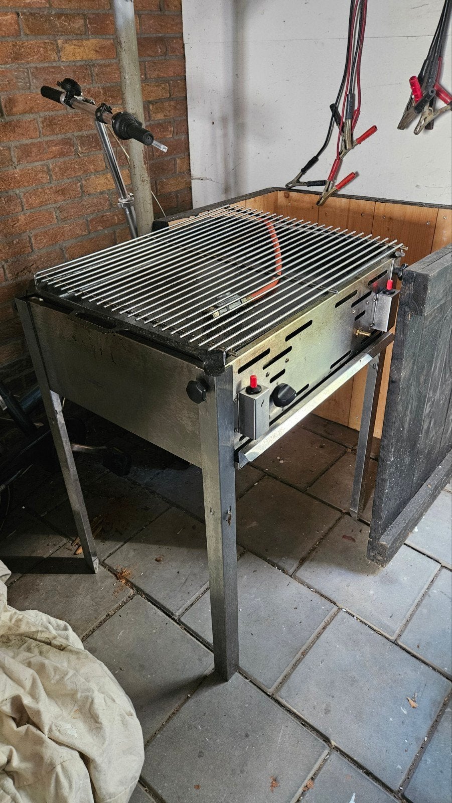 Hendi gas BBQ, slagersbbq, Tuin en Terras, Gasbarbecues, Ophalen, Gebruikt, Hendi