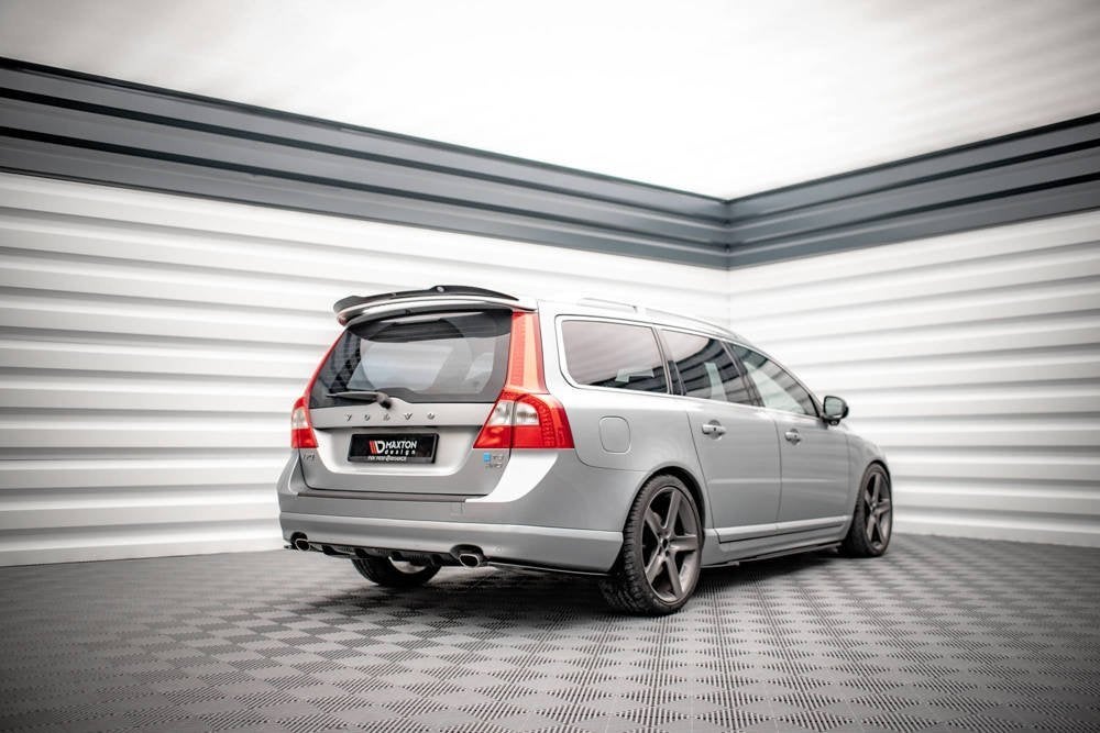 Voorlip sideskirt spoiler diffuser splitter Volvo V70 07-13, Ophalen of Verzenden