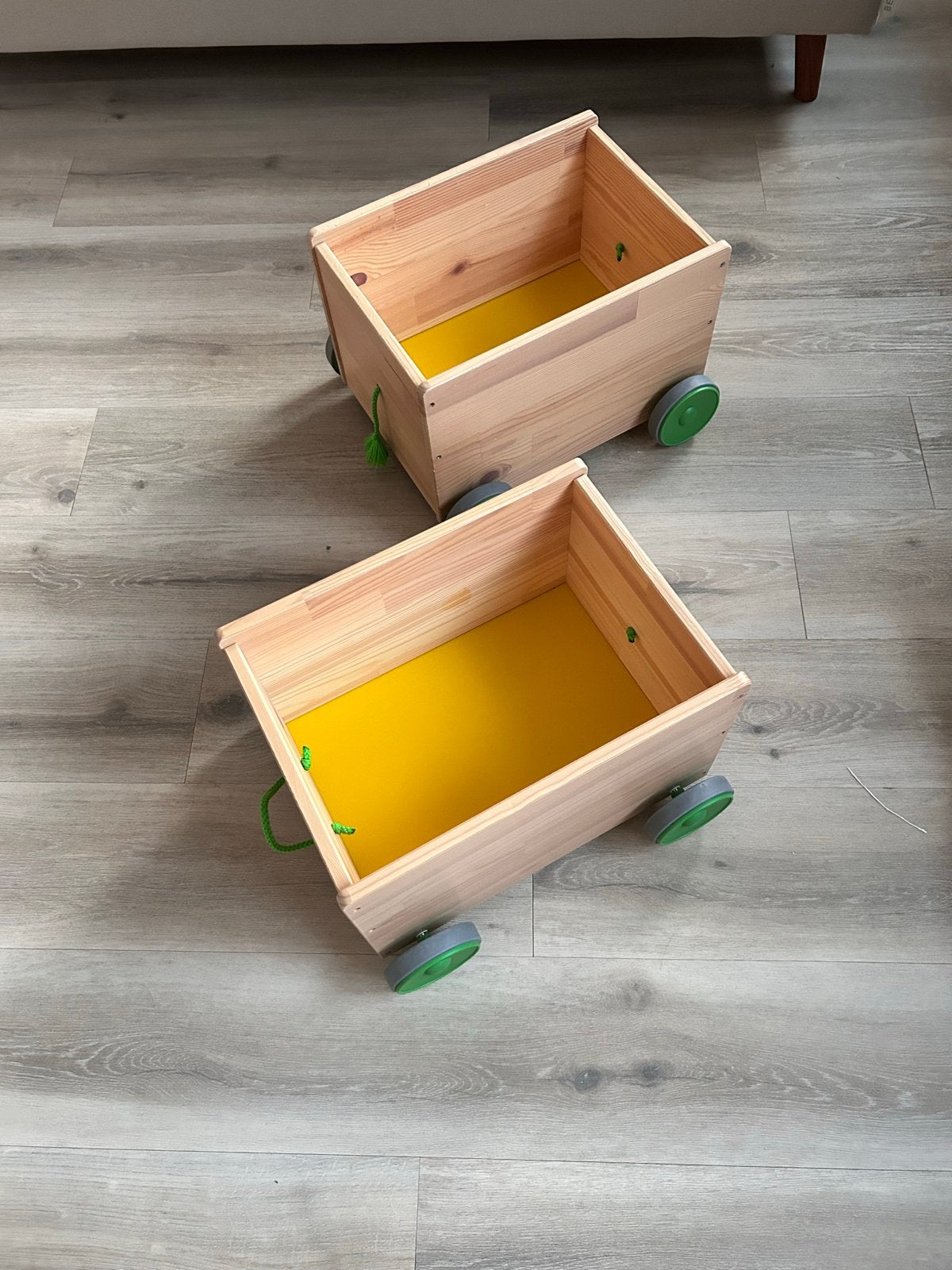 Nog 1 beschikbaar: IKEA Flisat speelgoedkist op wielen, Ophalen, Gebruikt, Jongen of Meisje