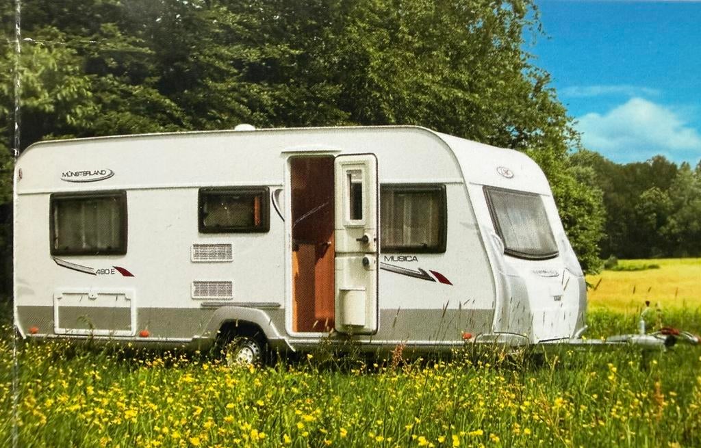 Caravan LMC Münsterland 530E van 2011 incl airco, luifel enz, Ophalen