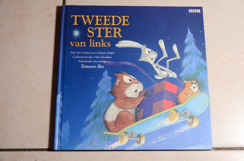 Tweede ster van links Graham Ralph Tamara Bos, Boeken, Ophalen of Verzenden, Zo goed als nieuw, Fictie algemeen, Voorleesboek