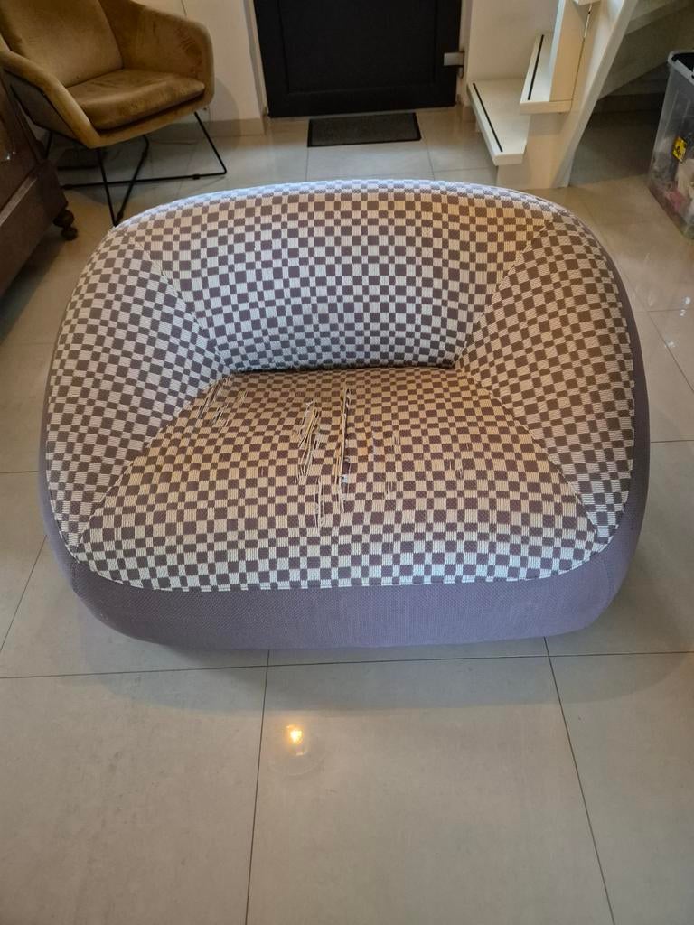 Artifort Swamp xl loveseat, opknapper voor de liefhebber!, Huis en Inrichting, Ophalen, Gebruikt, Design, Tweepersoons
