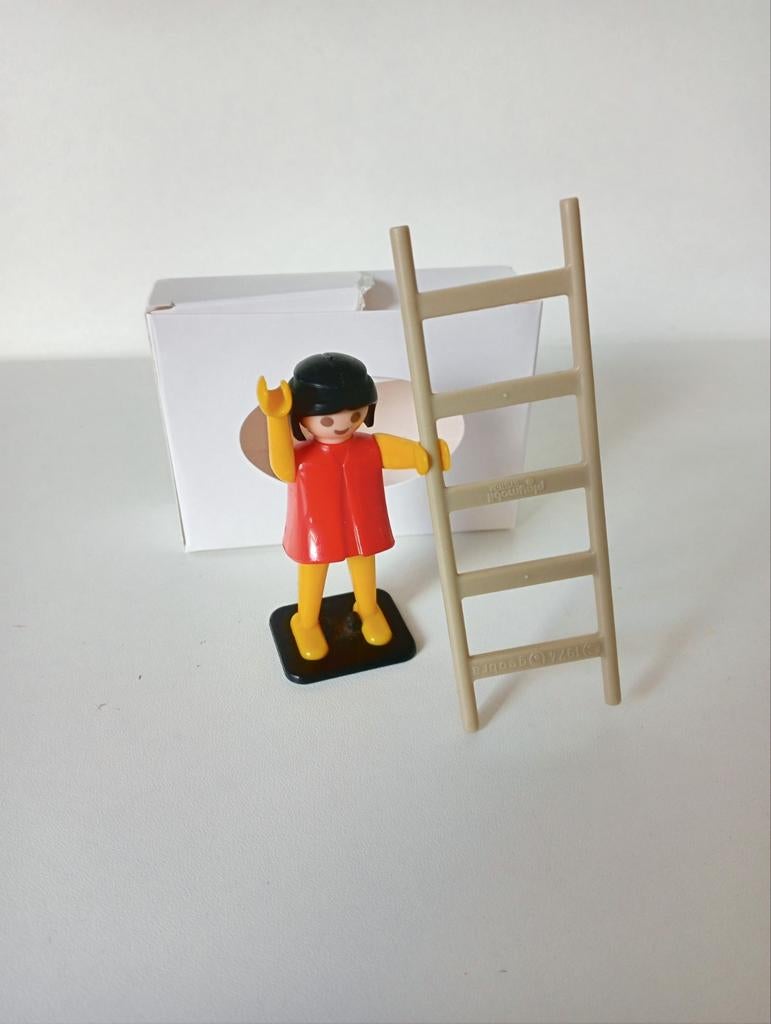 Playmobil figuur met ladder, Ophalen of Verzenden, Zo goed als nieuw