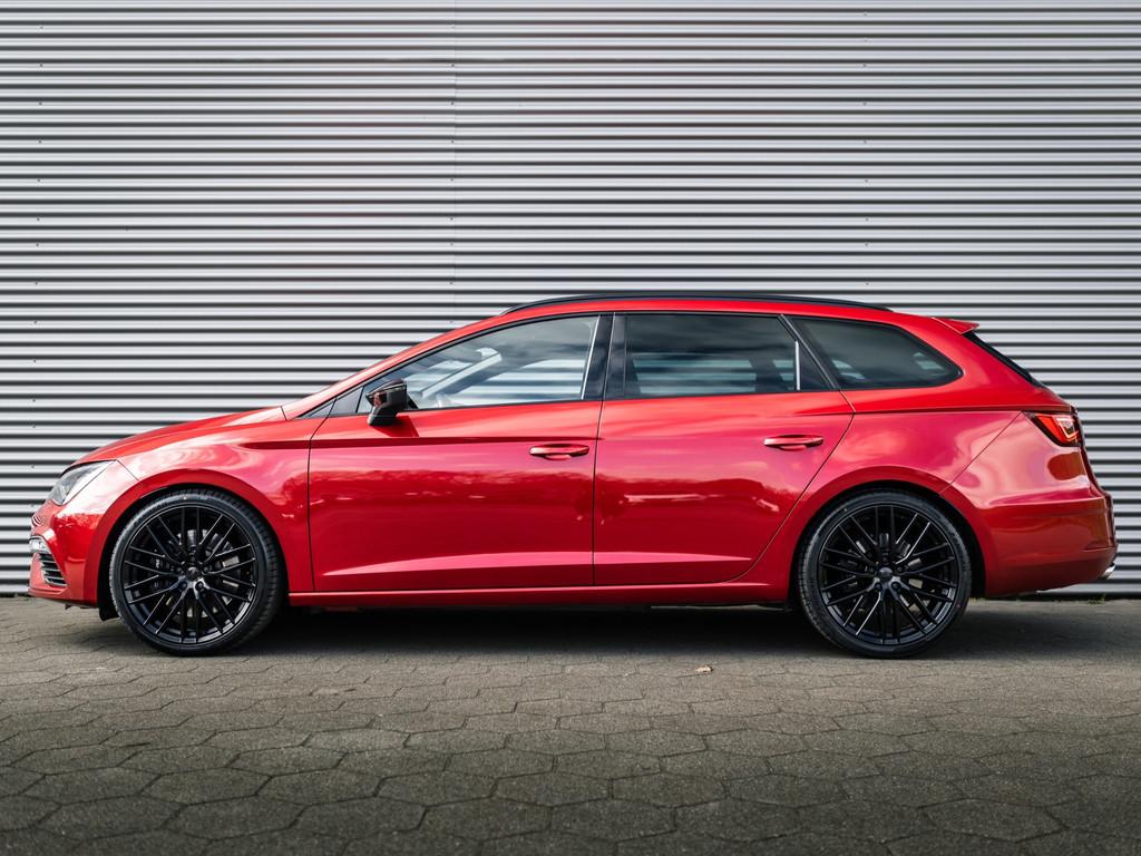 SEAT Leon ST 2.0 TSI CUPRA 300 4DRIVE VIRTUAL BEATS DCC, Auto's, Seat, Automaat, Gebruikt, Zwart, 4 cilinders