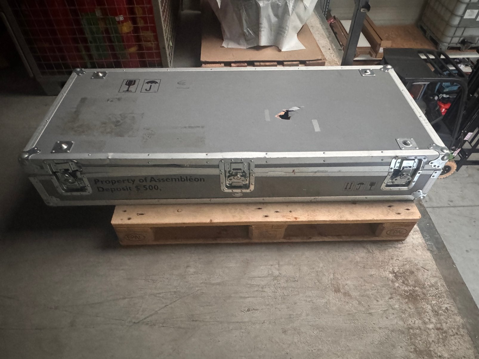 Flightcase met schade, Ophalen, Gebruikt, Overige instrumenten, Flightcase