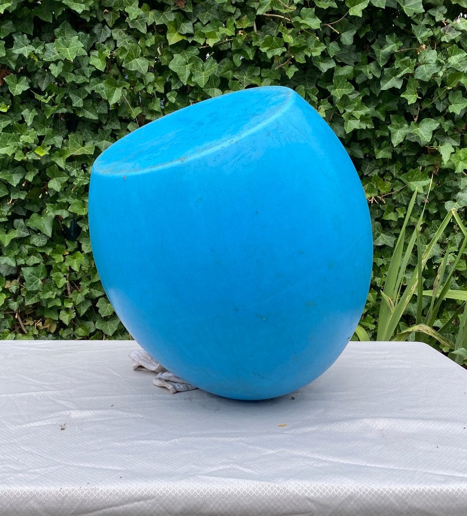 Blauwe Tumbly ergonomische wiebelkruk / balanskruk, Ophalen, Zo goed als nieuw, Blauw, Bureaukruk