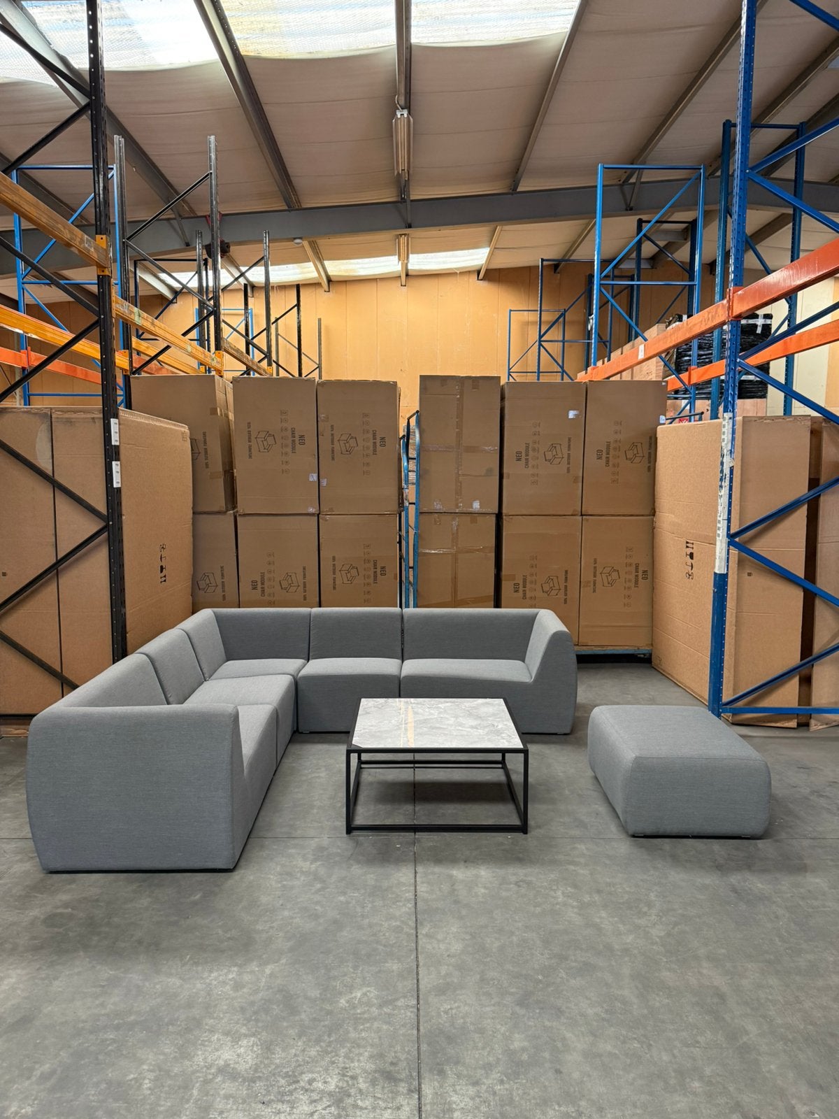 LOUNGE SET  | SUNBRELLA | DIRECT UIT VOORRAAD, Tuin en Terras, Ophalen, Zo goed als nieuw