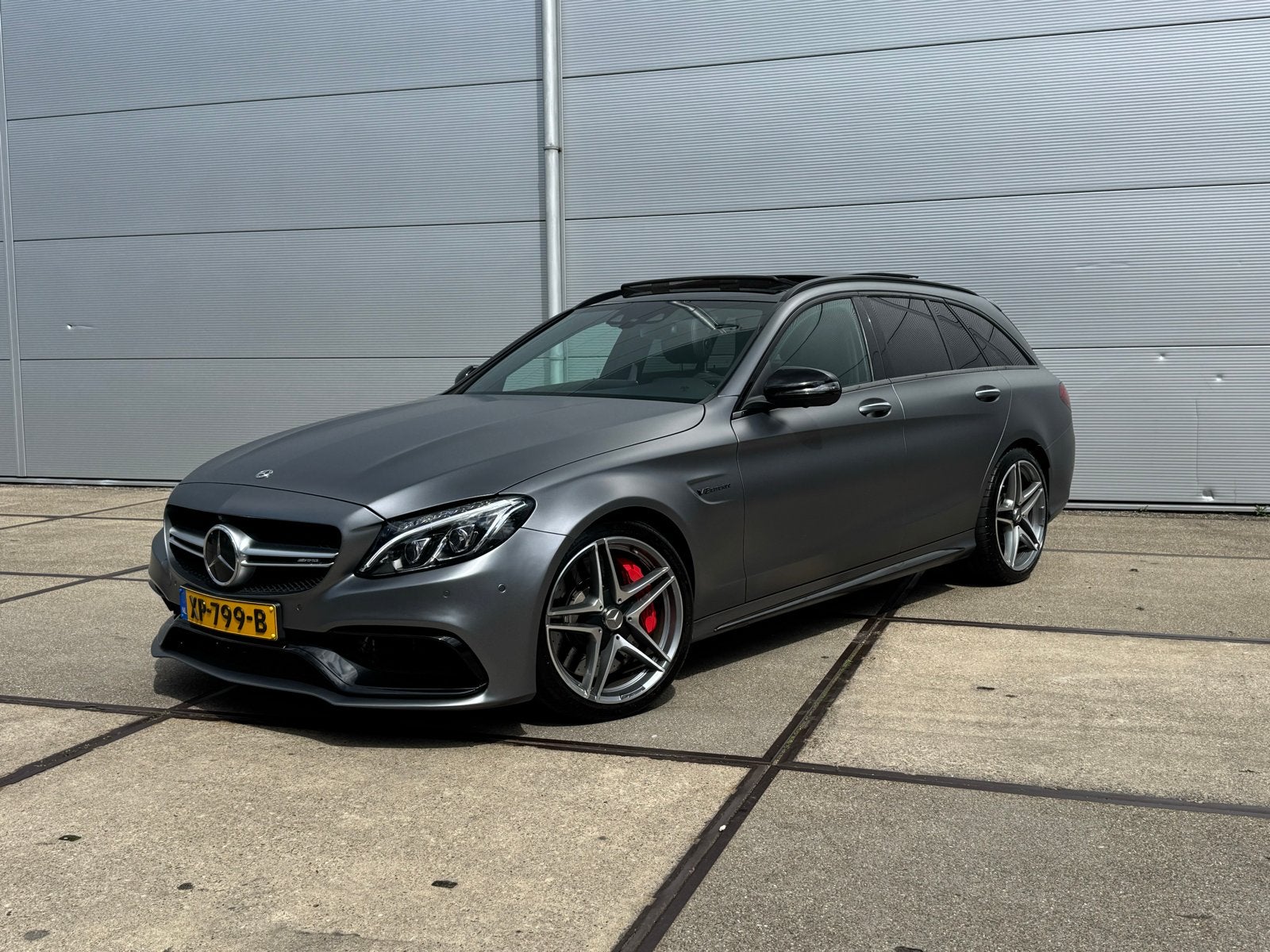 Mercedes-Benz C-Klasse C63 AMG 510pk AMG Speedshift 2018, Auto's, Automaat, Achterwielaandrijving, Lichtsensor, Leder