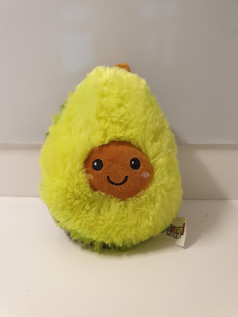 Avocado knuffel. Heel zacht | 15cm. Kawaii, Ophalen of Verzenden, Zo goed als nieuw, Overige typen