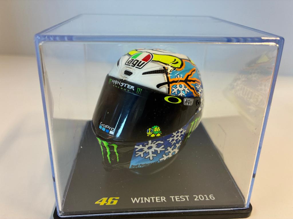 69753: Helm - MotoGP - Valentino Rossi - Winter test 2016, Overige typen, Zo goed als nieuw, Bachsatztstr. 54 D 72131 Ofterdingen, Germany
