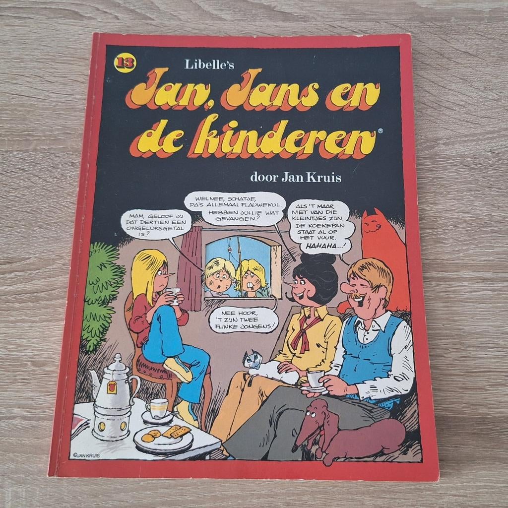Jan, Jans en de Kinderen - Deel 13, Boeken, Stripboeken, Gelezen, Eén stripboek, Ophalen of Verzenden