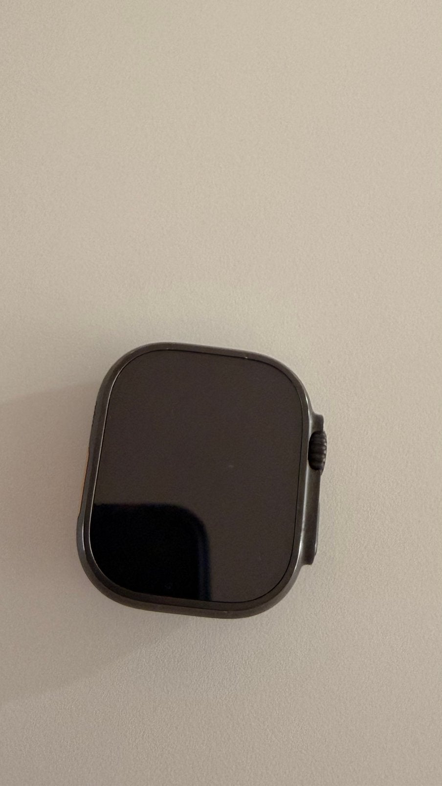 Apple Watch Ultra 3 Black Titanium 100% Accu, Ophalen of Verzenden, Zo goed als nieuw, Zwart, IOS