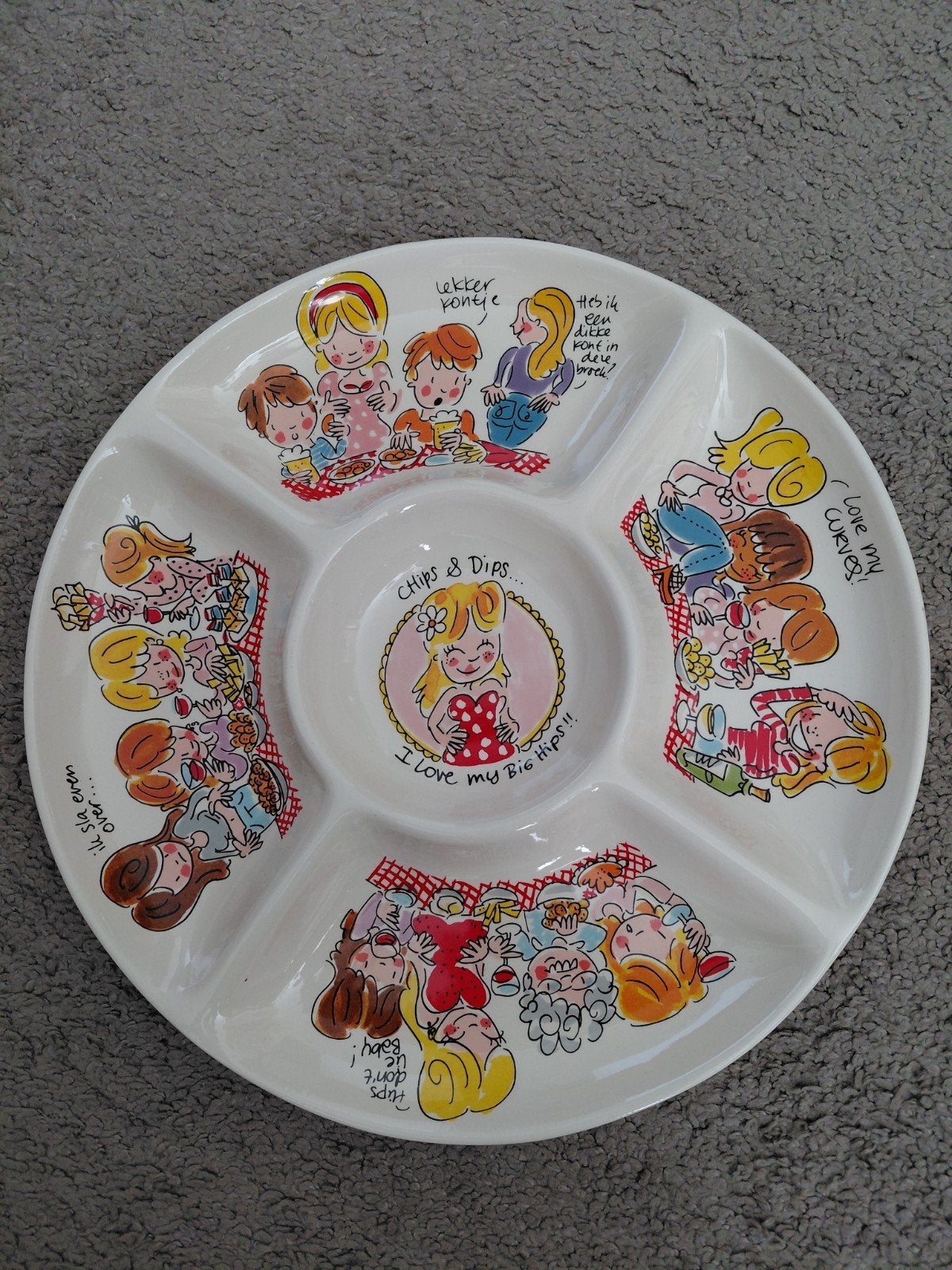 Blond Amsterdam Hapjes / Snack / Chips & Dips schaal, Huis en Inrichting, Ophalen, Blond Amsterdam, Overige typen, Zo goed als nieuw
