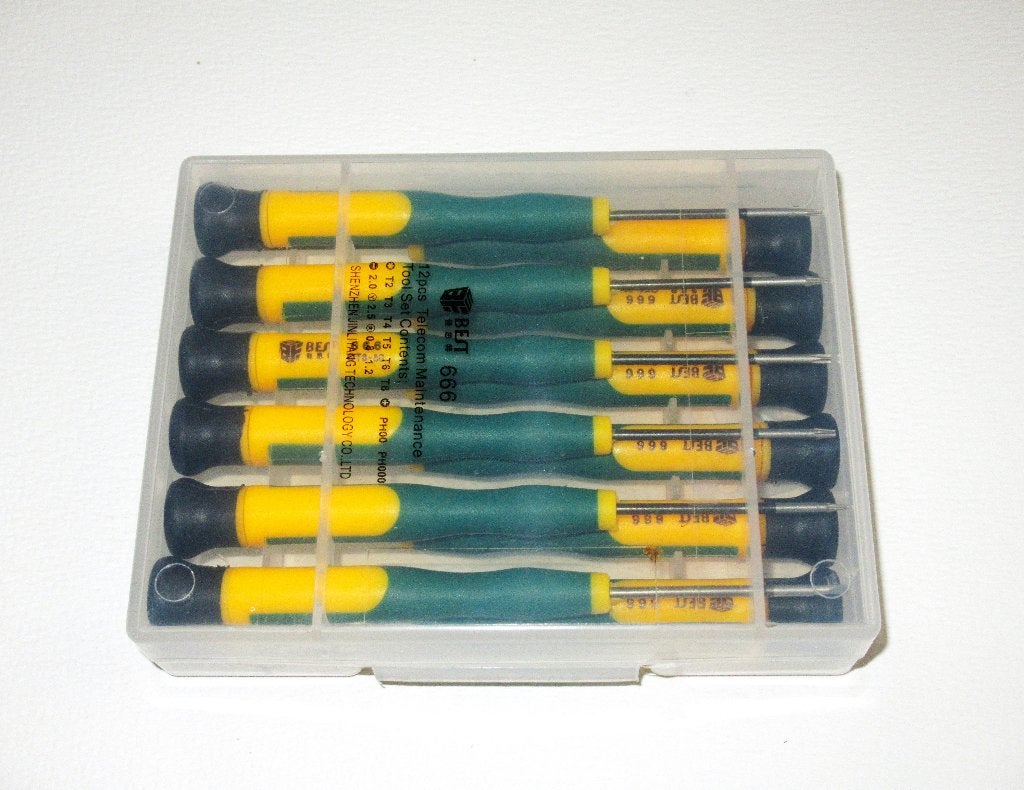 BEST Telecom maintenance Set van 12 pcs Screwdrivers, nieuw.