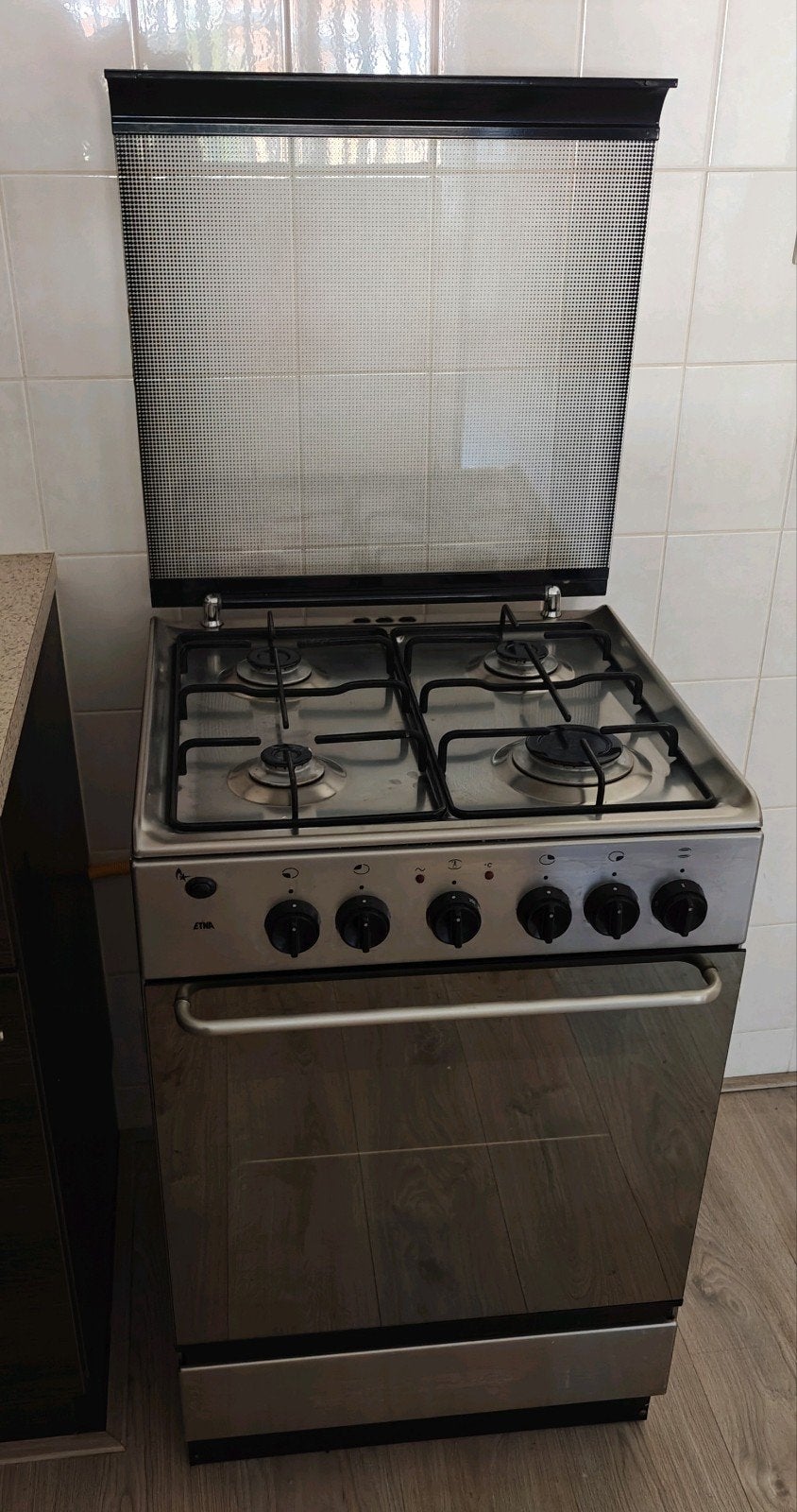 ETNA Vrijstaand Gasfornuis met Oven - Gebruikt, Ophalen, Gebruikt, 60 cm of meer, 4 kookzones
