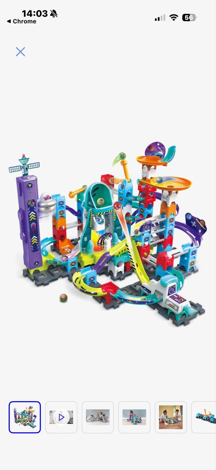 VTech Marble Rush Knikkerbaan met licht en geluid, Ophalen, Zo goed als nieuw, Jongen of Meisje