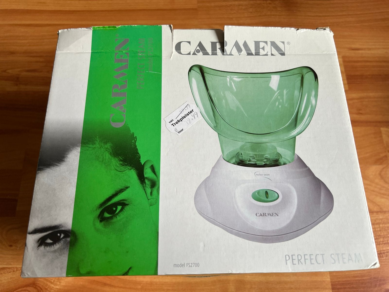 Carmen Perfect Steam Gezichtsstomer - Model FS2700, Ophalen of Verzenden, Zo goed als nieuw, Haarverzorging