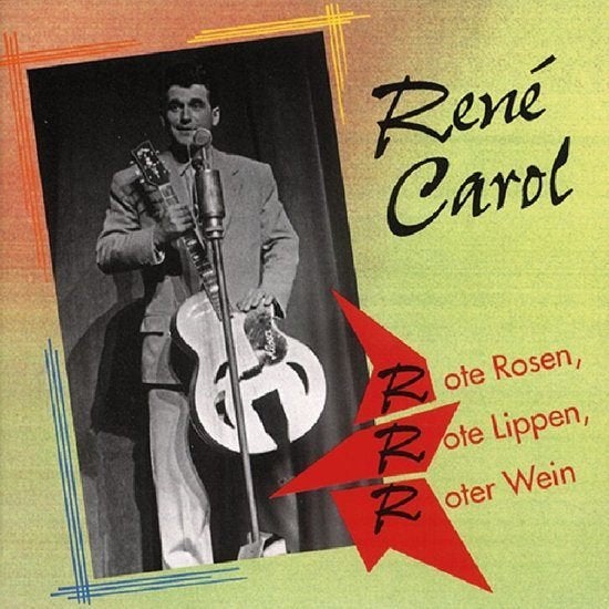 Schlager CD (1993) René Carol - Rote Rosen Rote Lippen Roter, Ophalen of Verzenden, Gebruikt