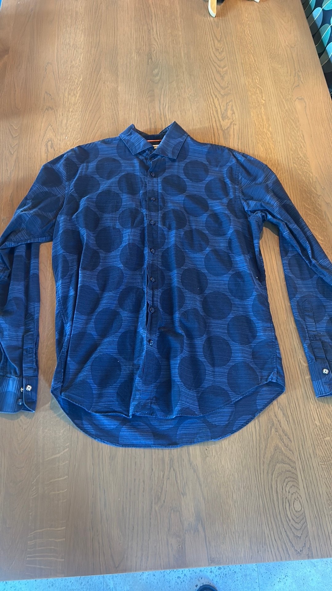 BLUE INDUSTRY | Overhemd mt 42, Ophalen of Verzenden, Gedragen, Blauw, Halswijdte 41/42 (L)
