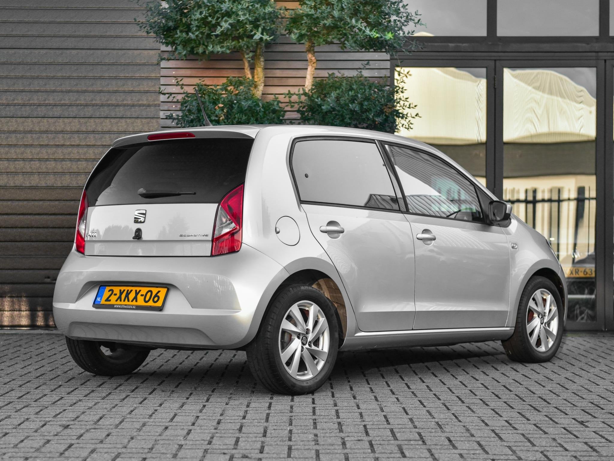 SEAT Mii 1.0 Sport Dynamic Navi Airco Stoelverwarming, Voorwielaandrijving, Euro 5, Stof, Gebruikt