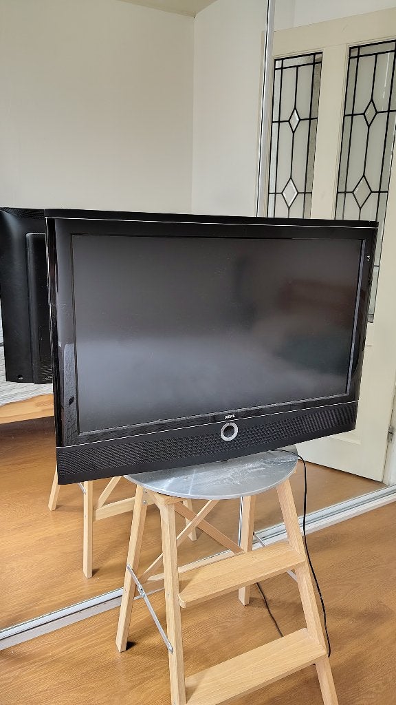 Loewe 32" Art tv zwart design, Gebruikt, LCD, 80 tot 100 cm, 100 Hz