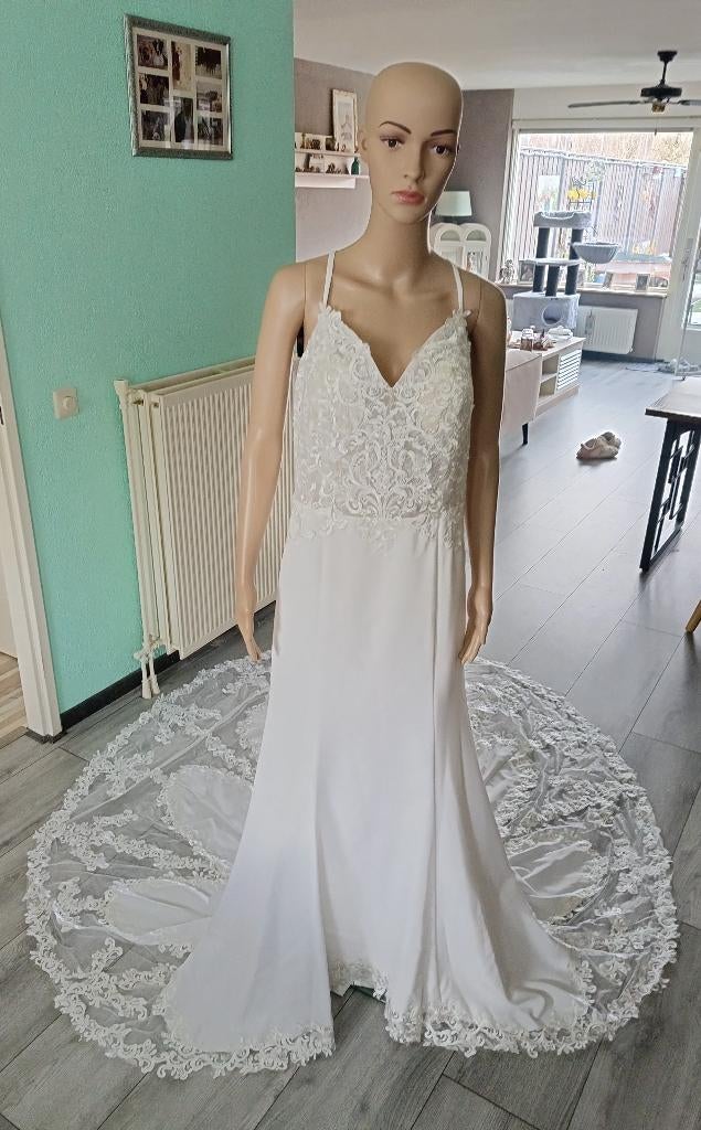 Trouwjurken, Kleding | Dames, Ophalen of Verzenden, Nieuw, Wit, Trouwjurk