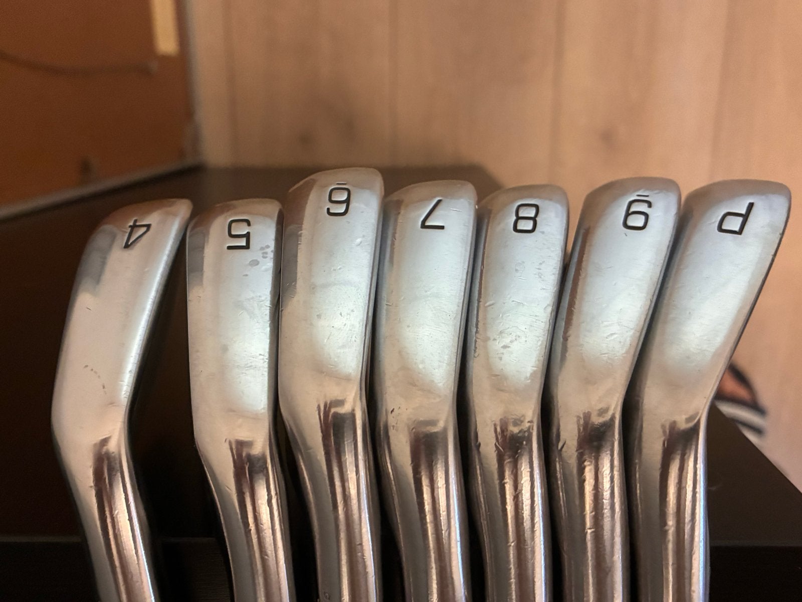 Mizuno Pro 223 IJzerset 4-PW Stiff Shafts, Ophalen, Gebruikt, Set, Mizuno