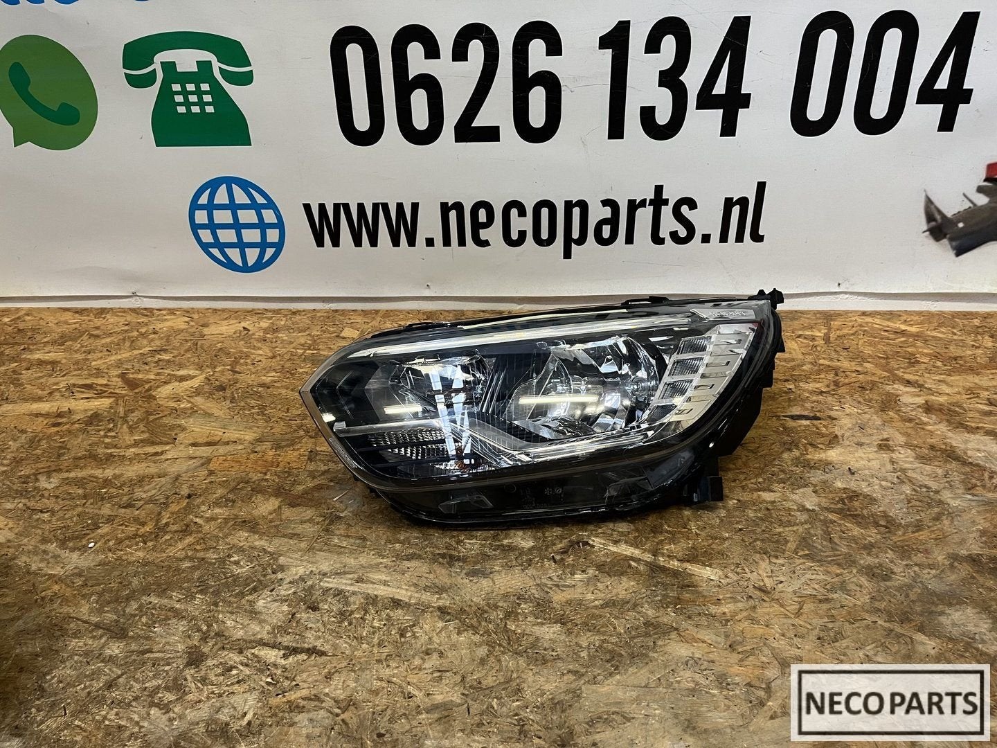 RENAULT EXPRESS KOPLAMP KOPLAMPEN LINKS ORGINEEL, Gebruikt, -, Renault, -