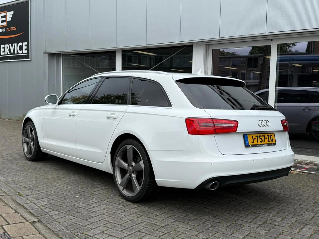 Audi A6 Avant 2.0 TDI ultra Sport Edition - ACC - Navigatie, Auto's, Wit, Leder, Diesel, 22 km/l