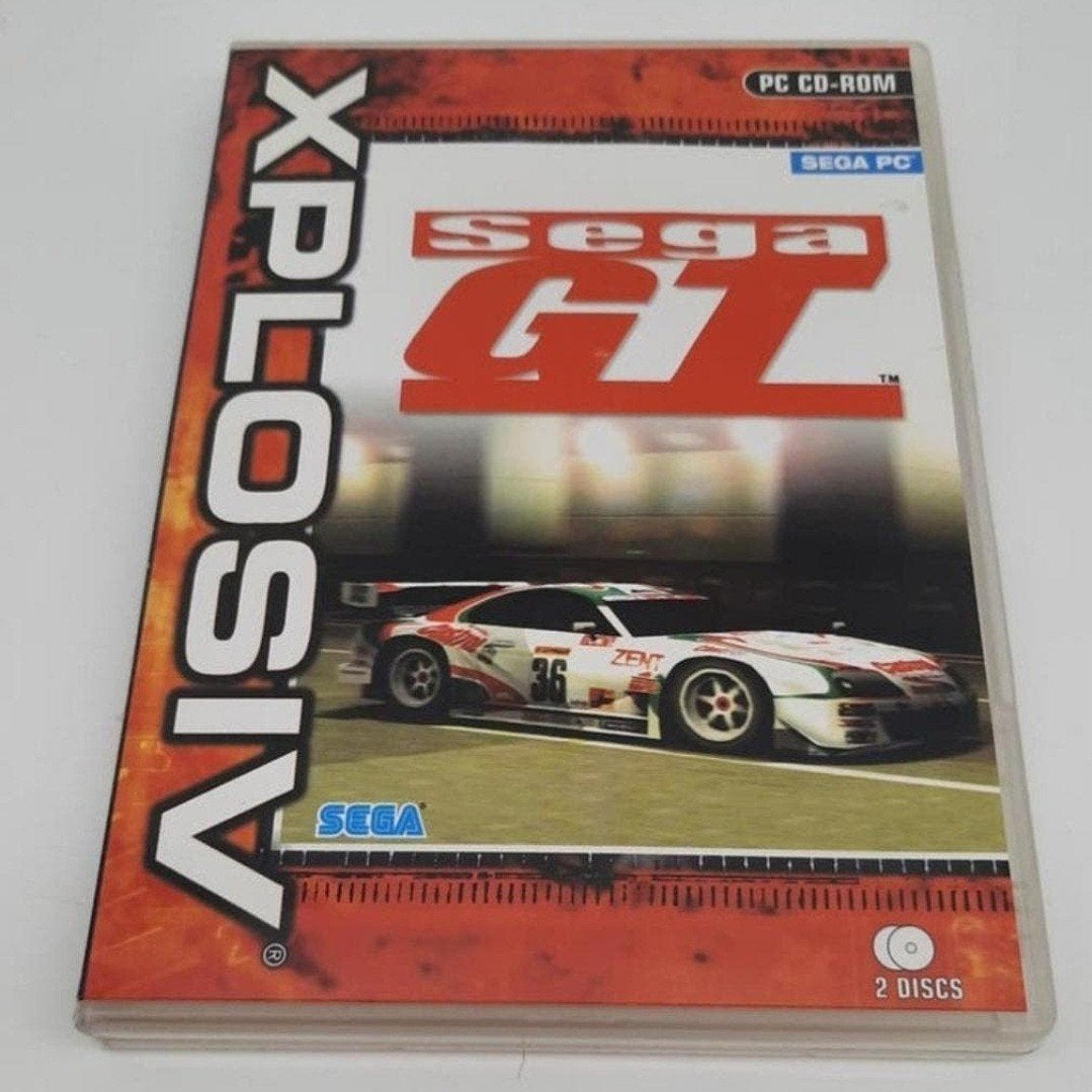 Sega GT Xplosiv PC cd-rom 2x, Gebruikt, 1 speler, Racen en Vliegen, Ophalen of Verzenden