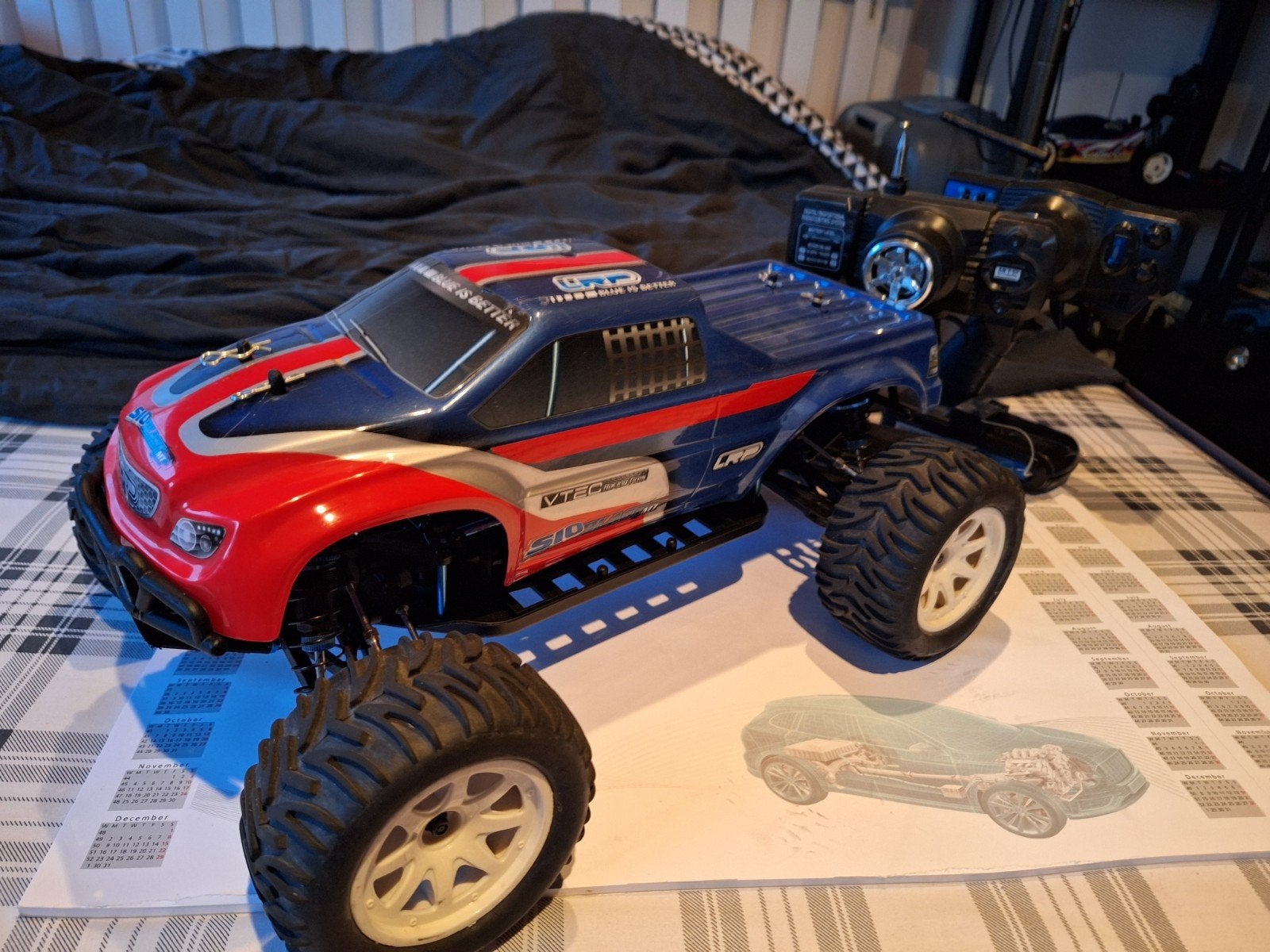 LRP truck in nieuwstaat -, Elektro, Auto offroad, Ophalen of Verzenden, Zo goed als nieuw