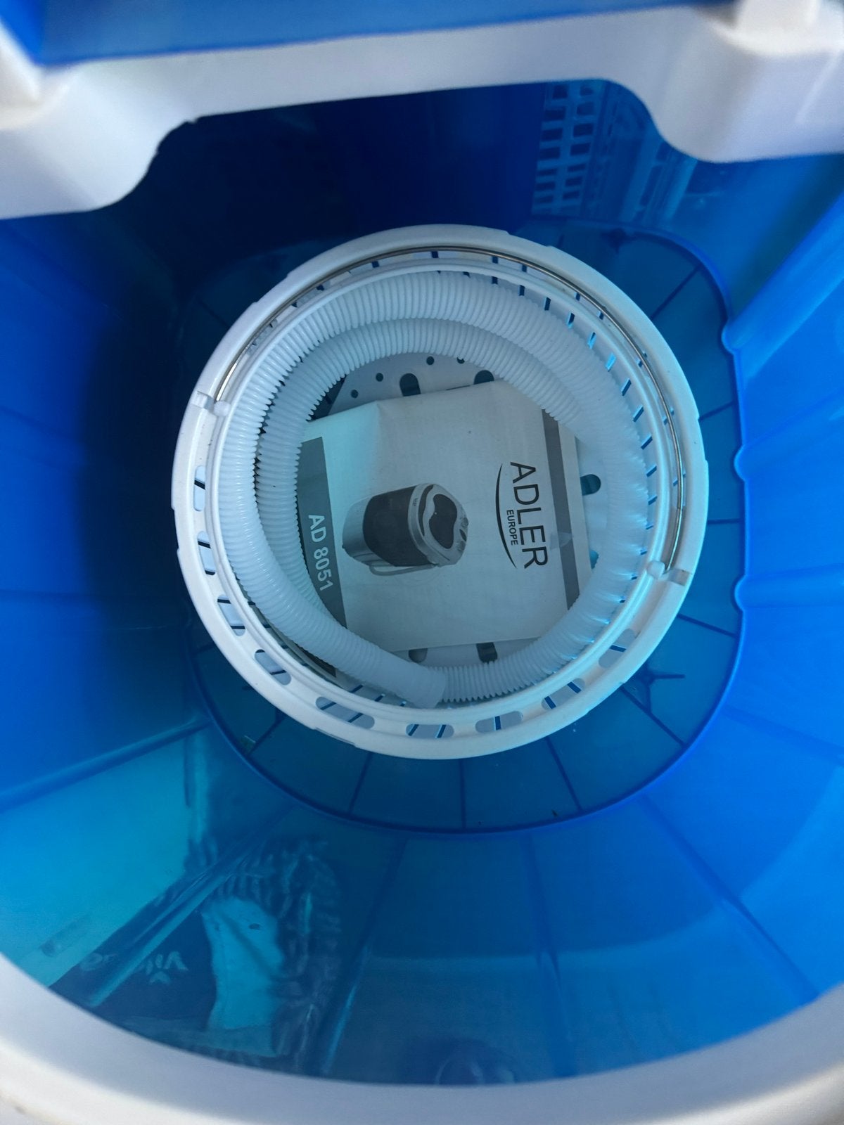 Adler AD8051 Compacte Wasmachine met Centrifuge - Camping, Ophalen, Minder dan 1200 toeren, Minder dan 85 cm, Minder dan 4 kg