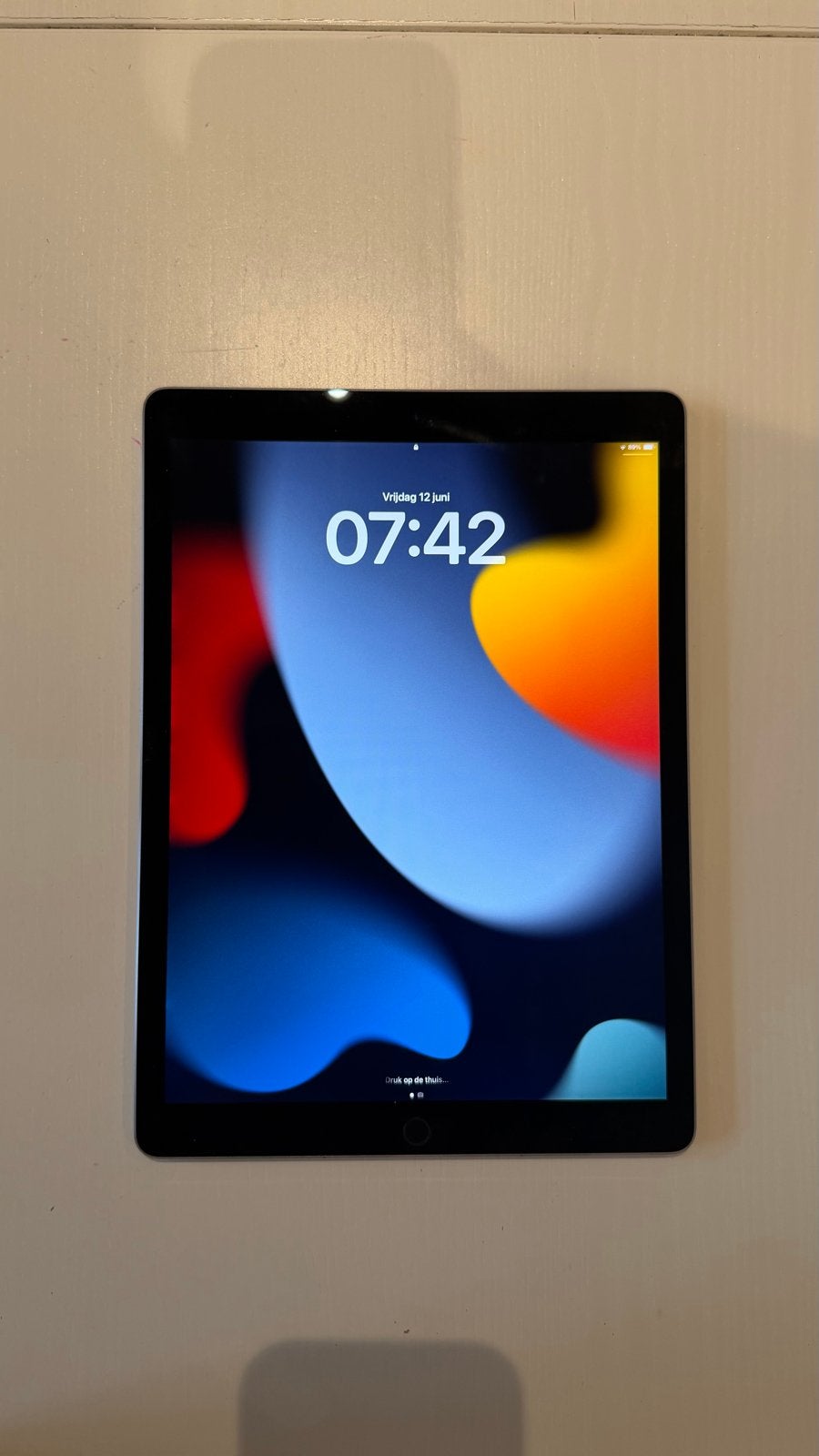 Apple iPad Pro 12’9” 2e gen wifi 64GB met toetsenbord, Apple iPad, Zo goed als nieuw, Wi-Fi, Ophalen