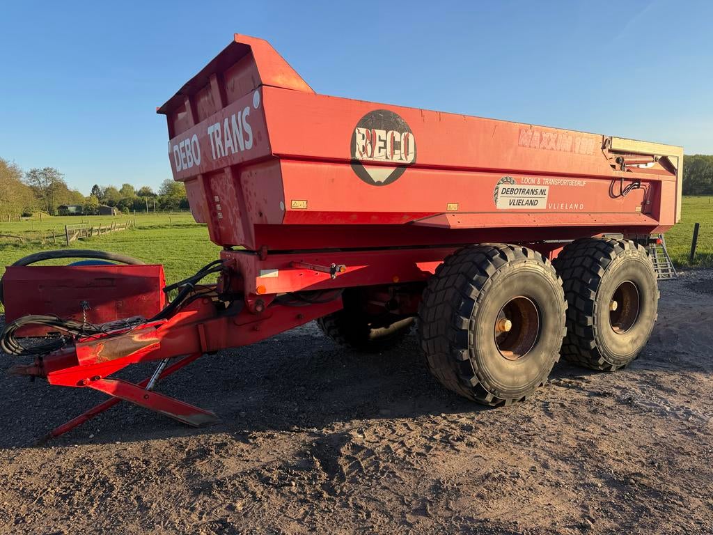 Beco maxxim 180 combi Dumper, Zakelijke goederen, Ophalen of Verzenden, Akkerbouw, Transport