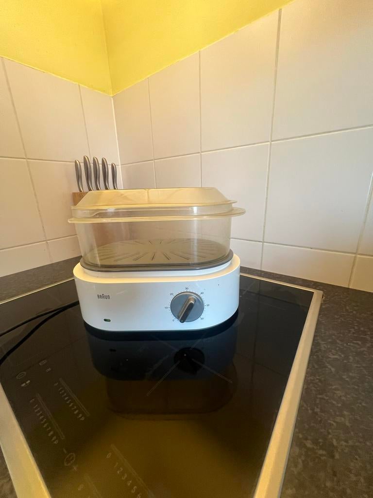 Braun stoomkoker/stoompan, Witgoed en Apparatuur, Stoomapparaten, Zo goed als nieuw, Ophalen of Verzenden
