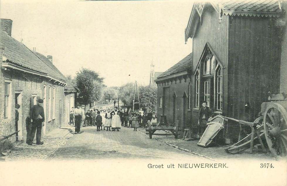 304-050-049 Nieuwerkerk Groet uit, Verzenden, Voor 1920, Zeeland