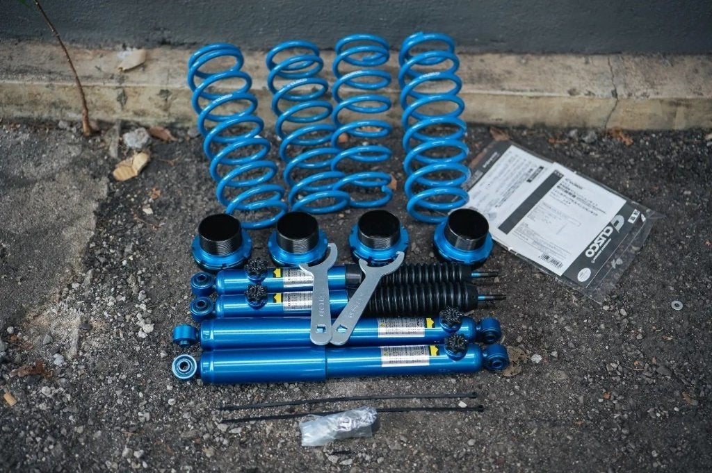 Cusco verhoging set schokdempers veren - Suzuki Jimny JB74W, Ophalen of Verzenden