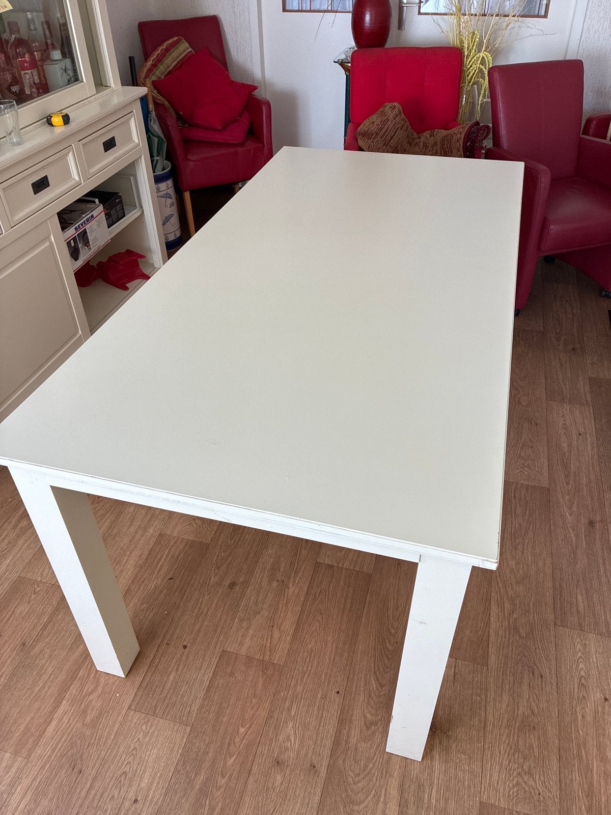 Eettafel, Ophalen, Gebruikt, 50 tot 100 cm, 150 tot 200 cm