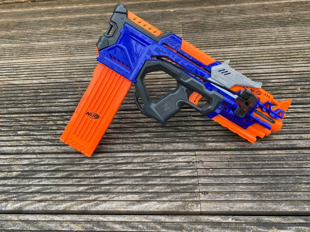 Nerf N-Strike Elite Crossbolt, Ophalen, Zo goed als nieuw