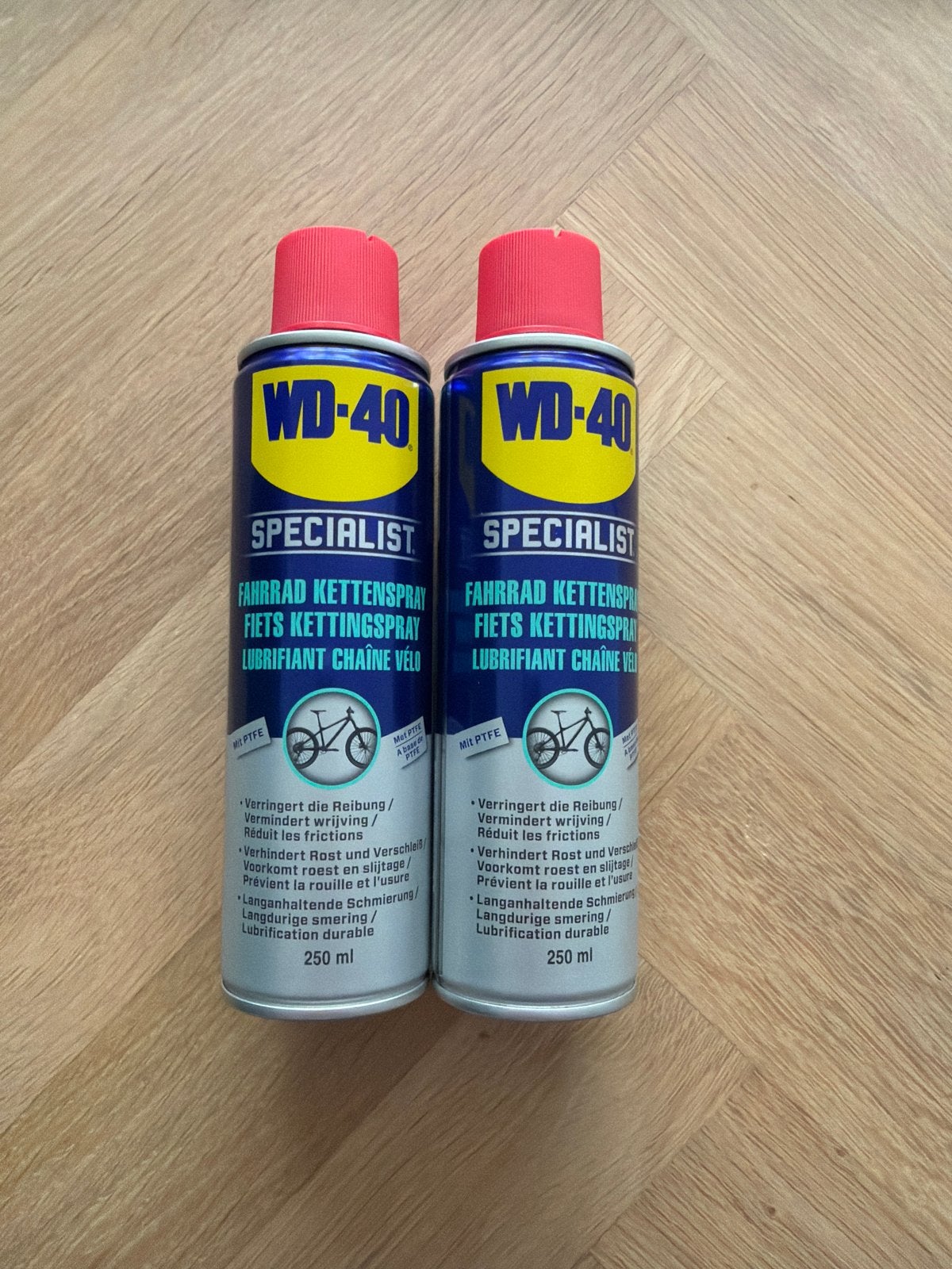 WD-40 Specialist Fiets Kettingspray - 2x 250ml, Ophalen of Verzenden, Nieuw