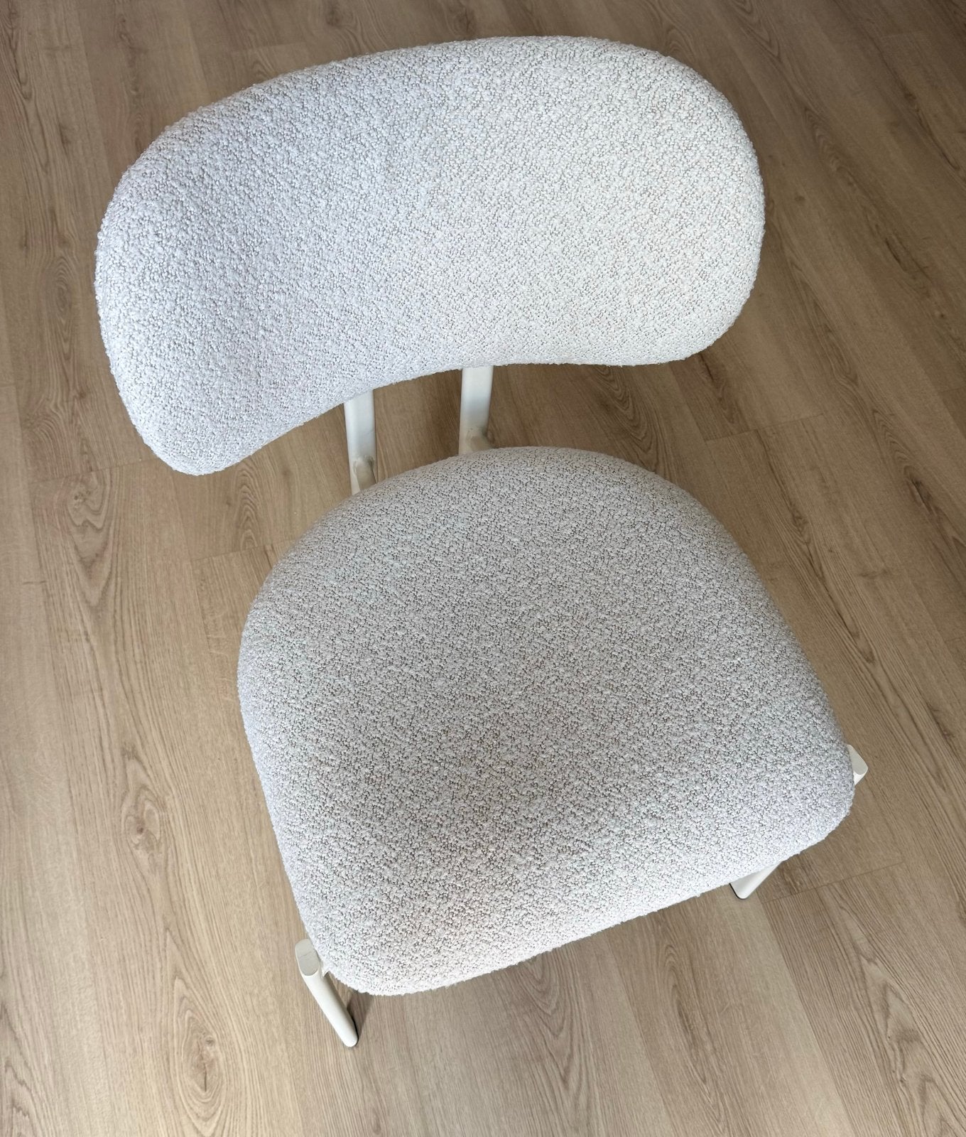By-Boo Eetkamerstoel Daybreak Beige 2x, Ophalen, Twee, Overige kleuren, Zo goed als nieuw