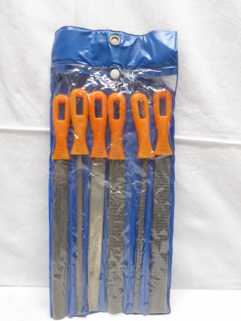 Nieuwe vijlenset - 6-delig, Doe-het-zelf en Verbouw, Gereedschap | Handgereedschap, Ophalen of Verzenden, Nieuw, Vijl/Rasp, Overige merken