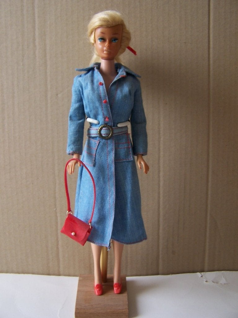 Oude Barbie, Verzamelen, Ophalen of Verzenden, Gebruikt, Pop